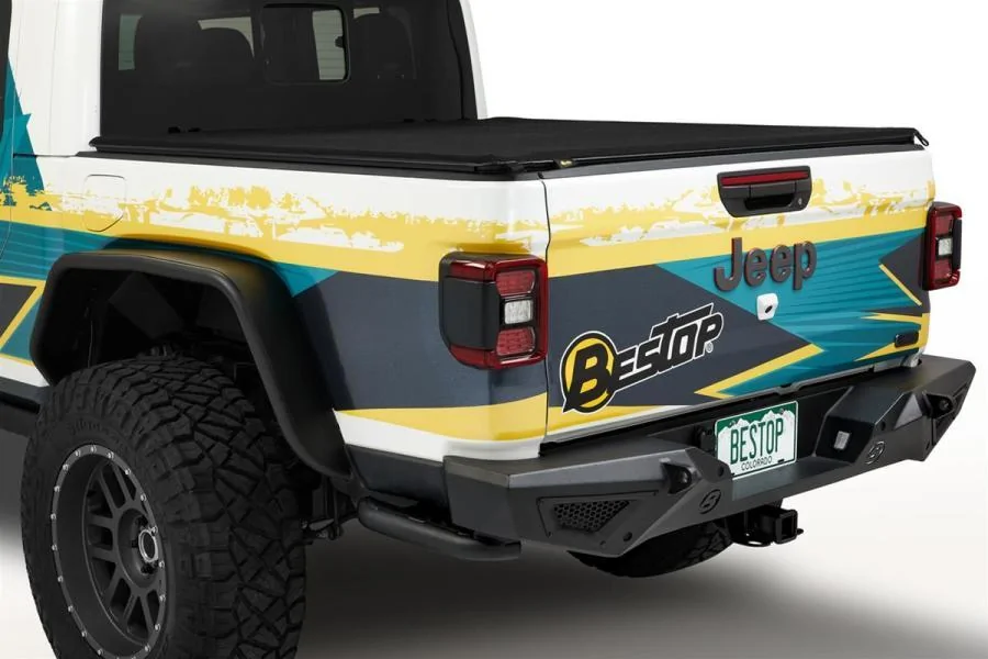 Jeep Gladiator Bestop's JT Rear Bumper bestop2
