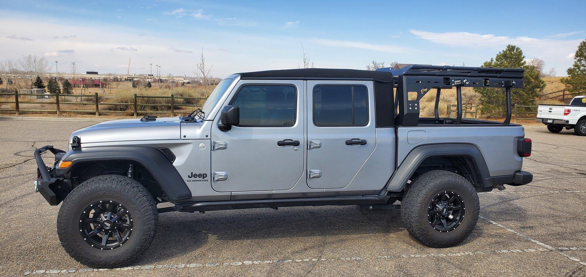Jeep Gladiator Thoughts On Going With A Soft Top - My Experience 20210311_141322