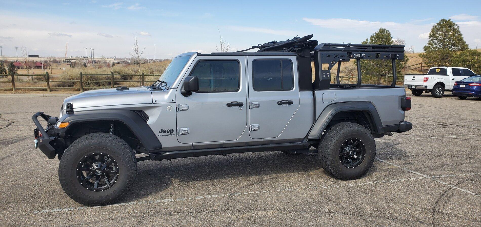 Jeep Gladiator Thoughts On Going With A Soft Top - My Experience 20210311_141410