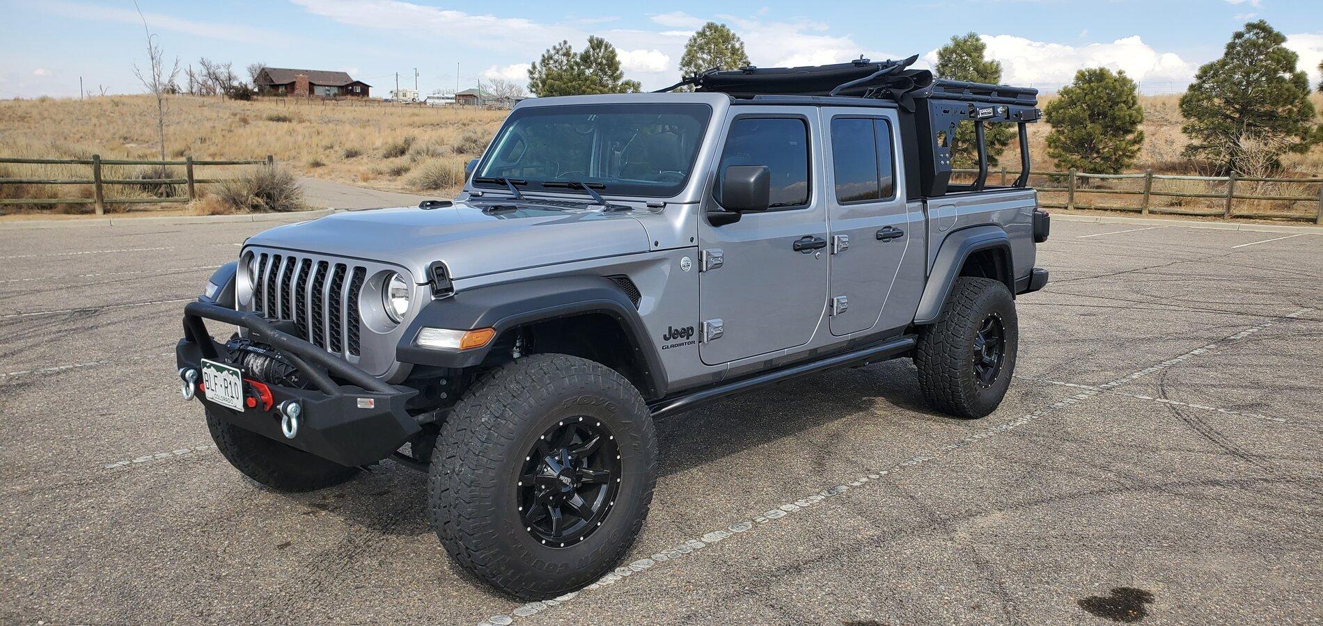 Jeep Gladiator Thoughts On Going With A Soft Top - My Experience 20210311_141425