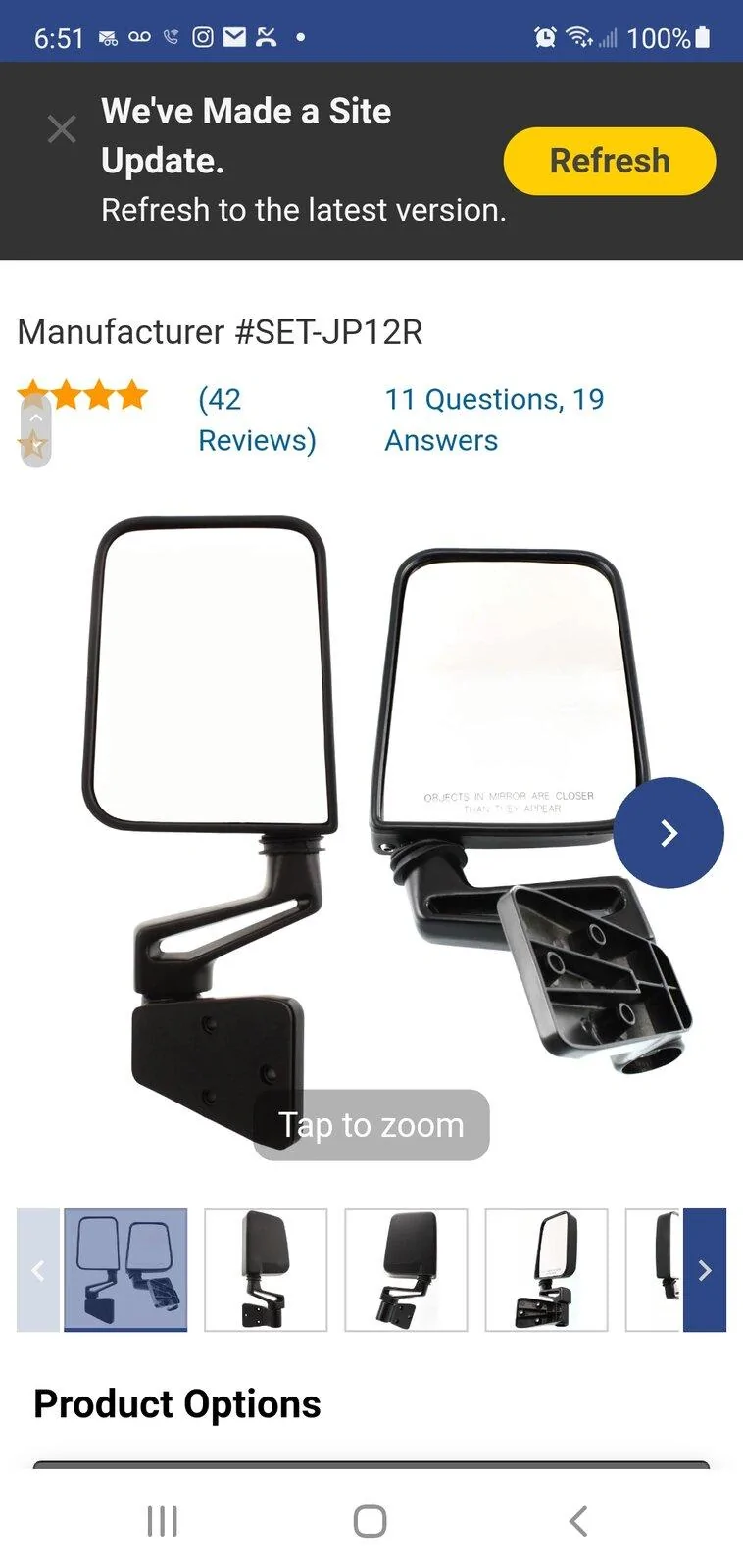 Jeep Gladiator Best tube door mirrors... what's everyone using Screenshot_20210311-185122_Samsung Internet