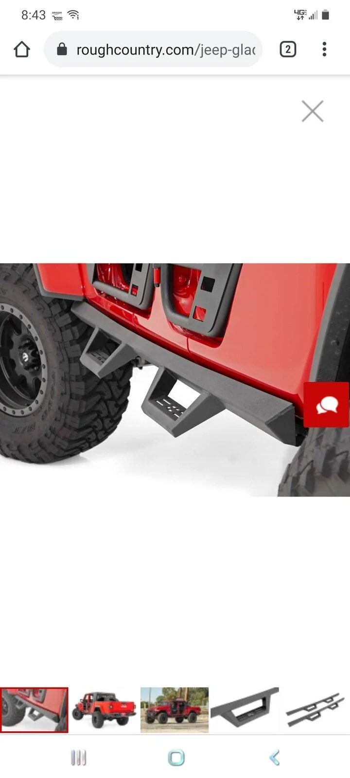 Jeep Gladiator Step Bar/Nerf Bar/Running Boards? Screenshot_20210312-084313_Chrom