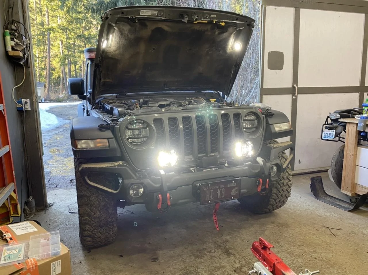 Jeep Gladiator Rubi Rhod - A 2020 Gladiator with flair for the overland-dramatic ED56349B-E55C-4753-BB97-BB8B54021561