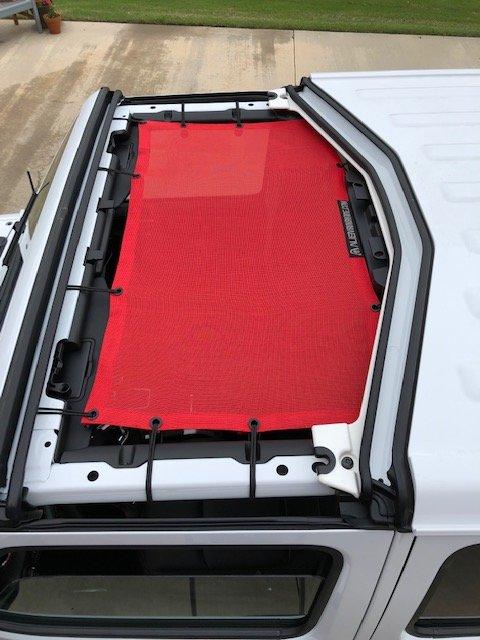 Jeep Gladiator Great News! JL Parts Compatible! Roof Rack! Alien Shade too! Alien 7