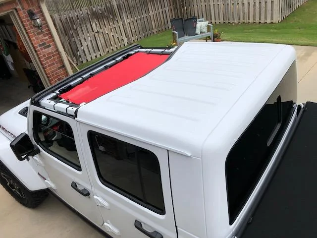 Jeep Gladiator Great News! JL Parts Compatible! Roof Rack! Alien Shade too! Alien 10