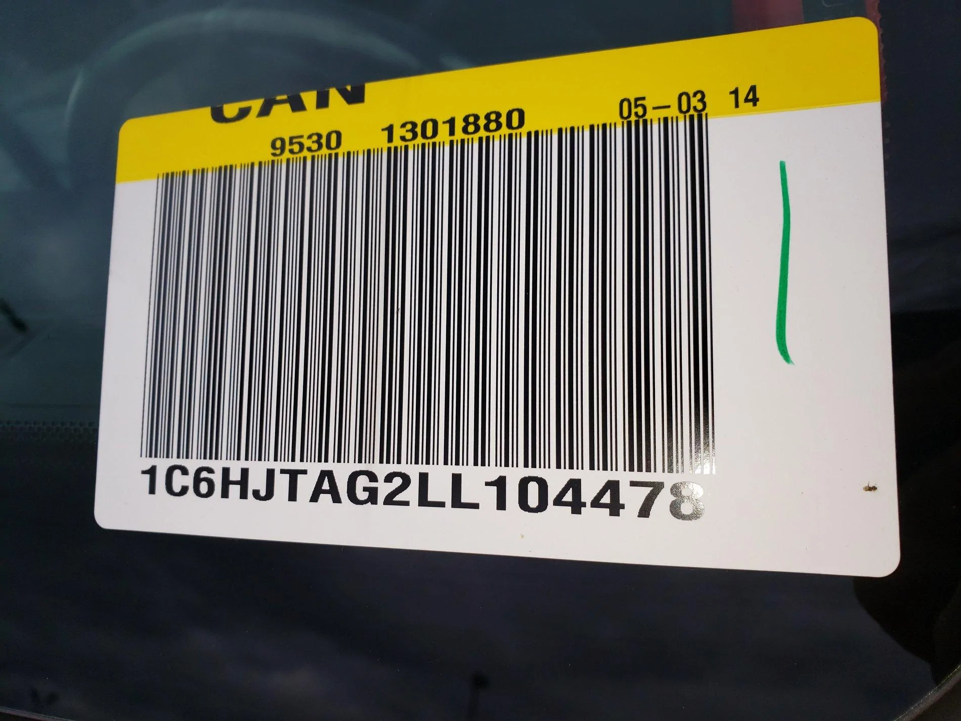 Jeep Gladiator Start of the 2020 JT vin serial numbers? 20190510_174359