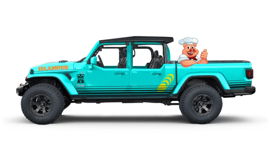Jeep Gladiator 'Retro' Graphics Option? pig back to ca