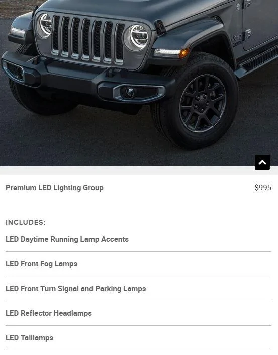 Jeep Gladiator Order remorse question PremLED_packag