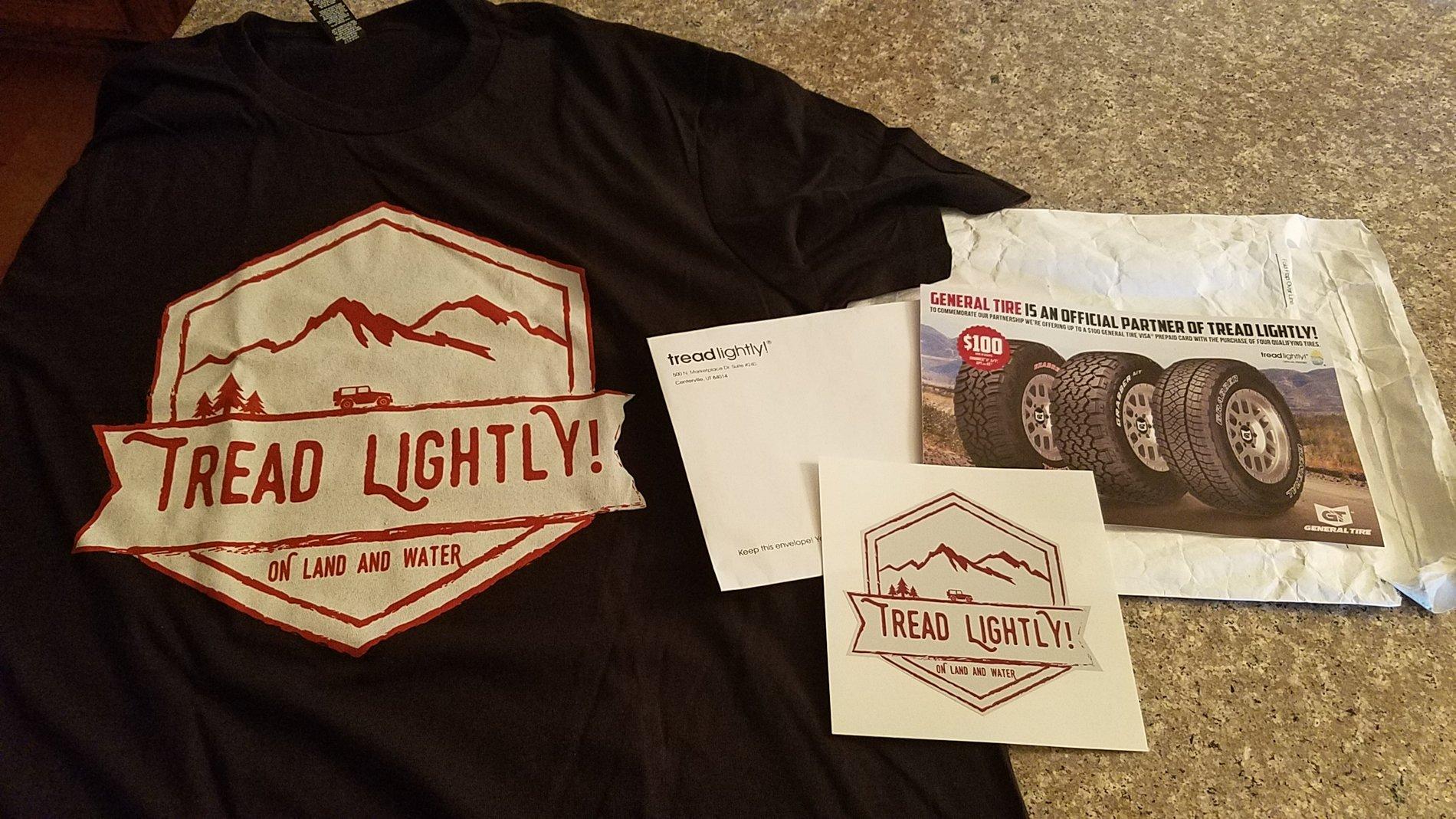 Jeep Gladiator FYI: Tread Lightly Discount Signup Summary (FCA Program) 20190513_161527