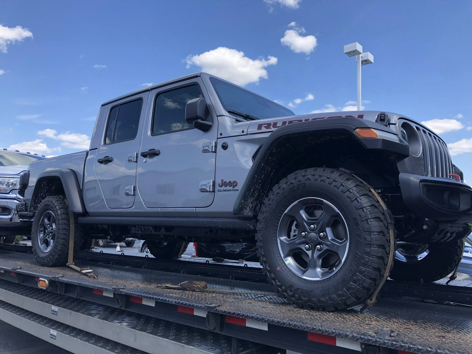 Jeep Gladiator Gladiator Rubicon Silver Billet just landed at Wilson NC 1777444C-1425-4AB6-BA72-E66A4CA05315