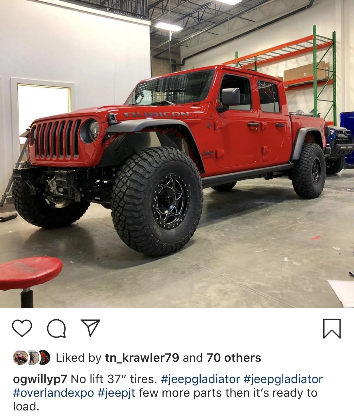 Jeep Gladiator 37" Tires on a new Gladiator Rubicon 66CCE4BF-4452-4573-8EE5-5BA8A69B2DEB