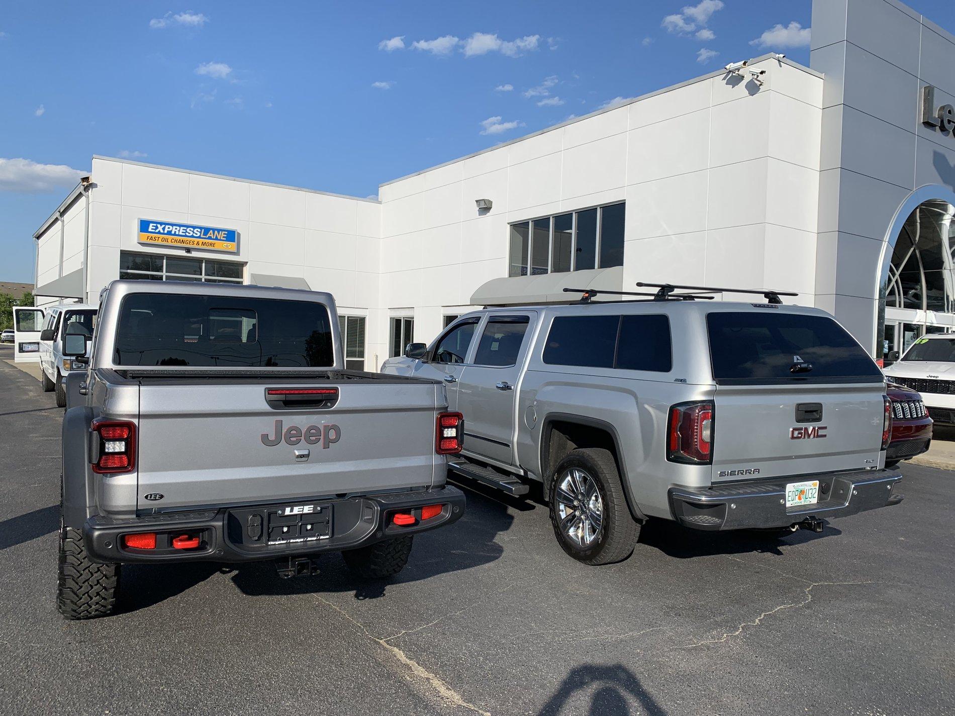 Jeep Gladiator Gladiator Rubicon Silver Billet just landed at Wilson NC 2515A301-AF1B-4D28-B32B-6D616CB457A4