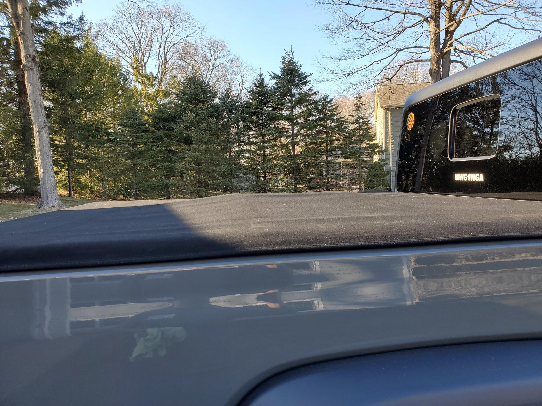 Jeep Gladiator Does anyone have an idea how to take the slack out of the soft rolling tonneau ? 20210312_155715