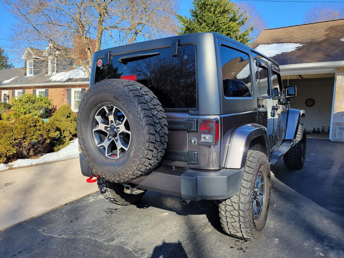 Jeep Gladiator 2016 Wrangler JK Granite Crystal Metallic. 10