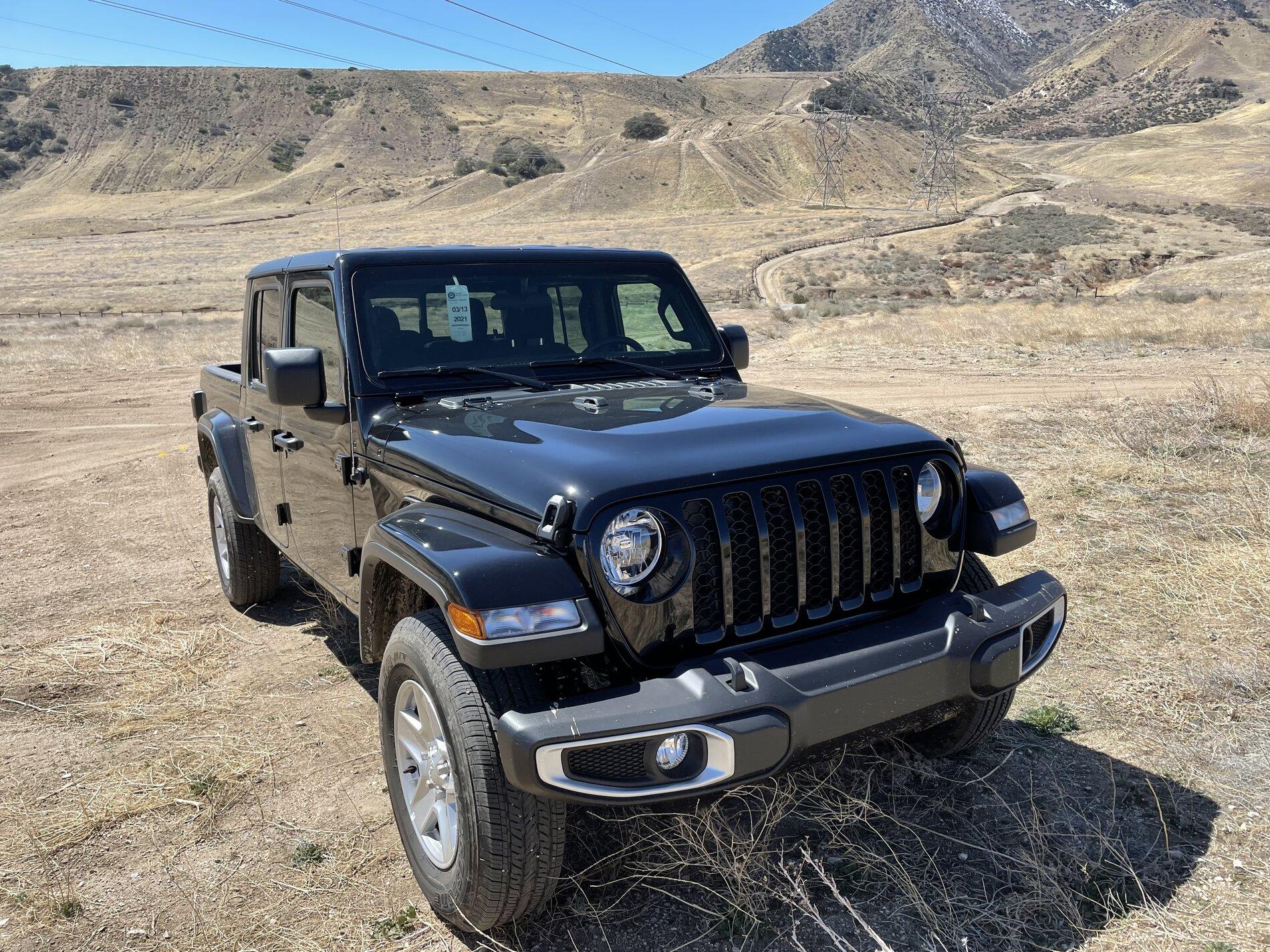 Jeep Gladiator First day off road - Hungry Valley IMG_0301