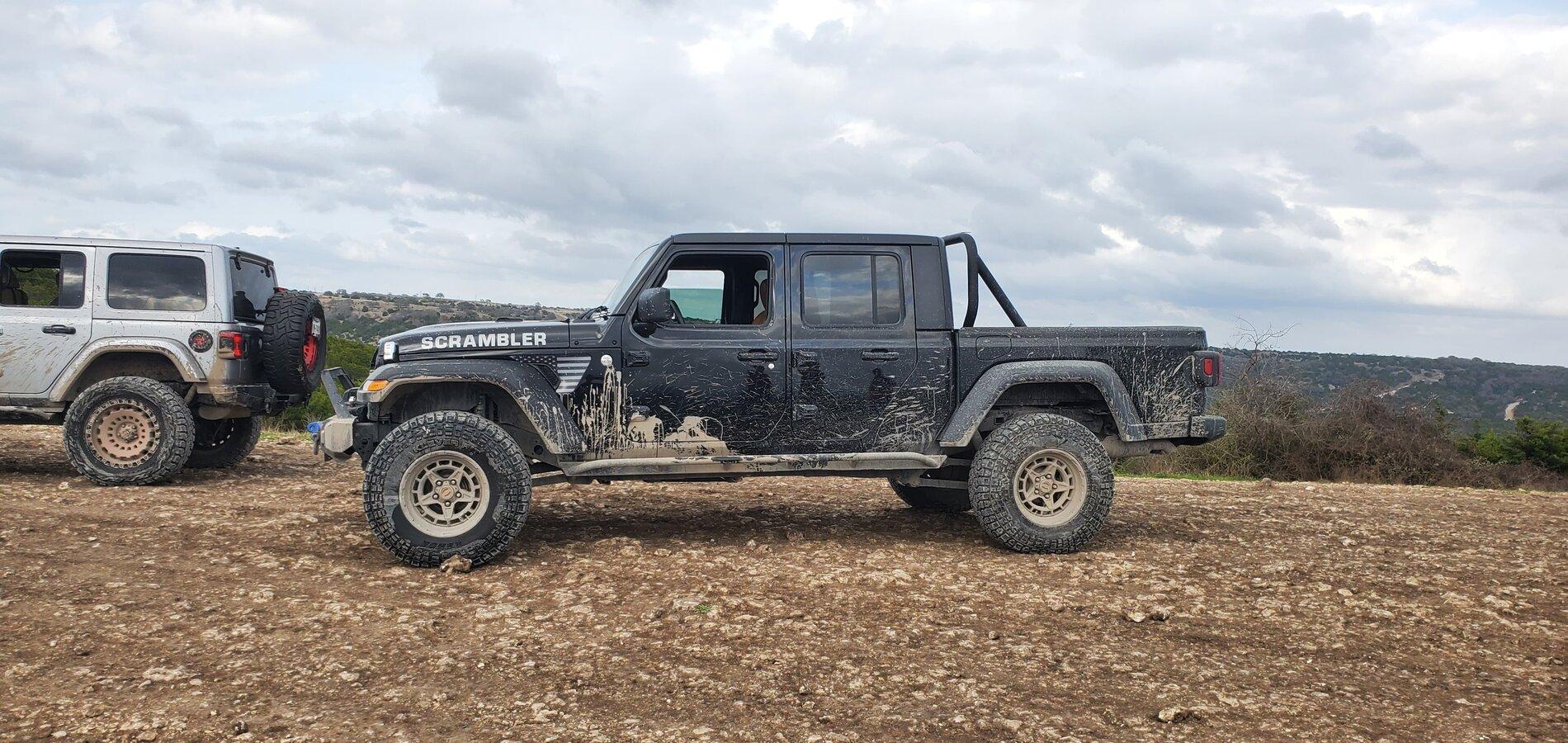 Jeep Gladiator Lets see those Sport S Gladiators with 35" tires and wheels !! 20210313_164058