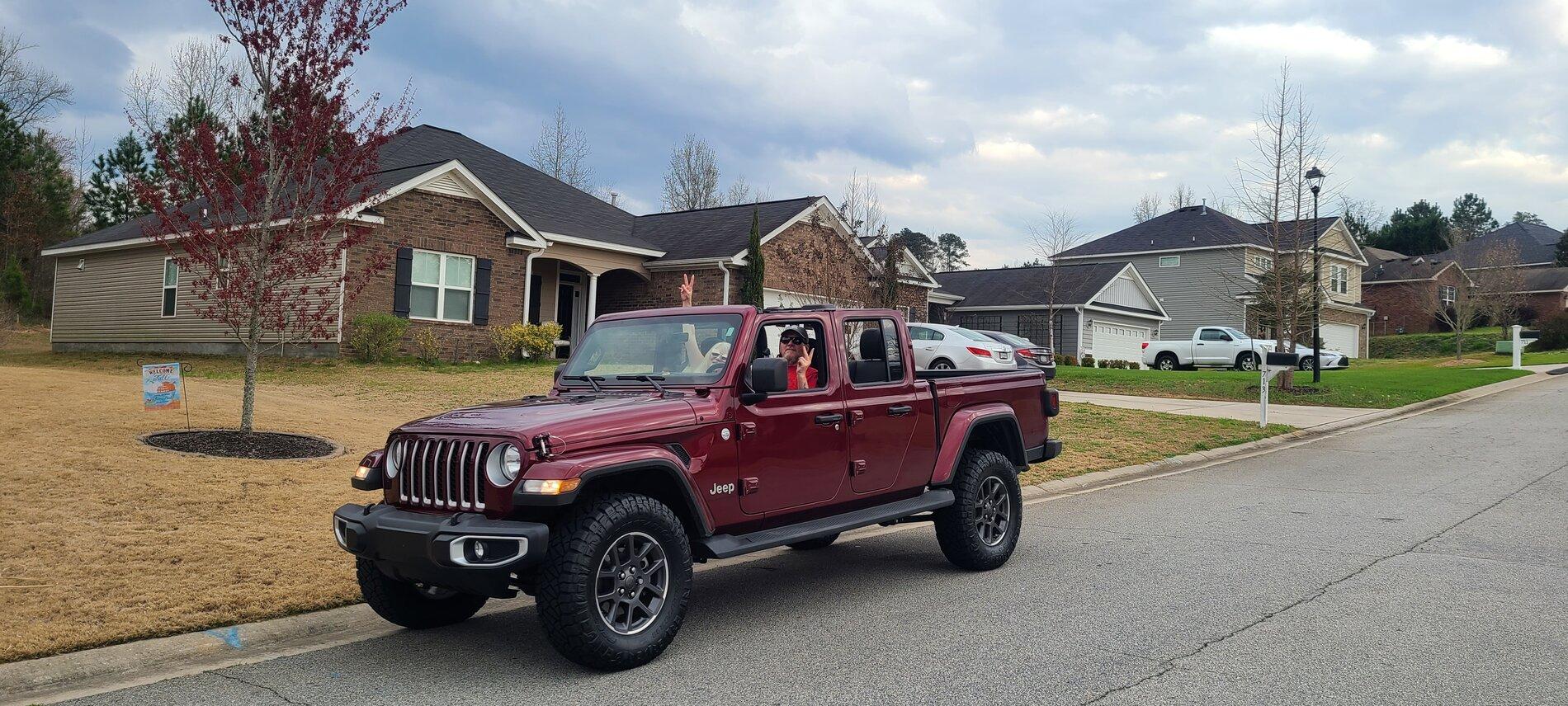 Jeep Gladiator Snazzberry Gladiator JT club 20210313_161302