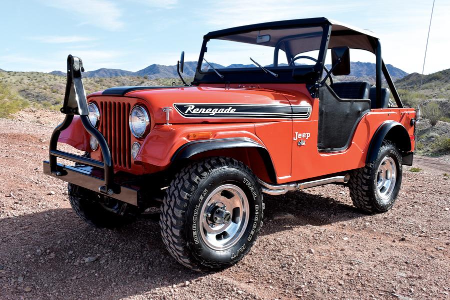 Jeep Gladiator Renegade style stripes? 1972-jeep-cj-5-renegade-front