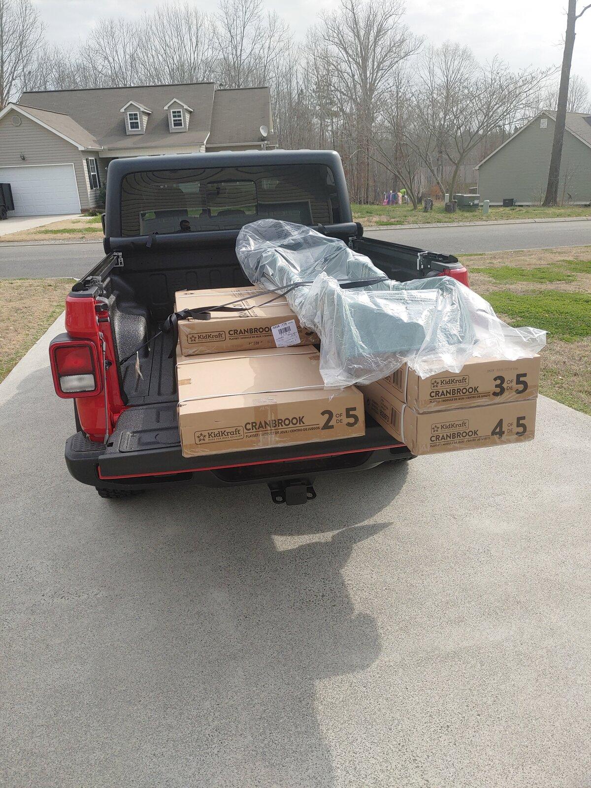 Jeep Gladiator What did you HAUL in your JT today? 20210314_111212