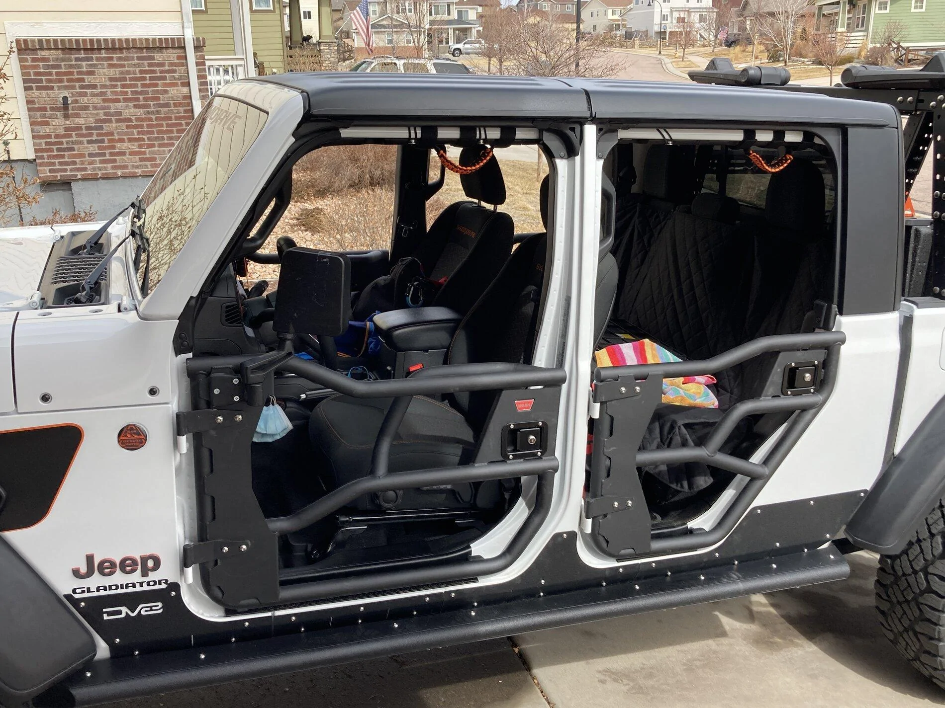 Jeep Gladiator Tube Doors Gladiator-19