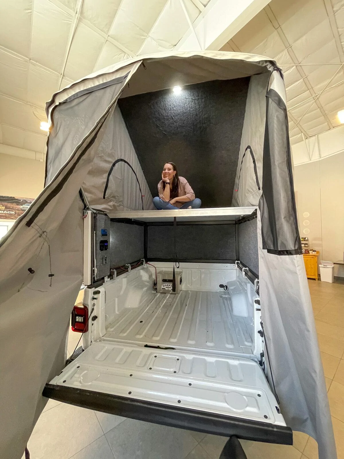 Jeep Gladiator Interior Photos - Expedition Driven Camper IMG_1421