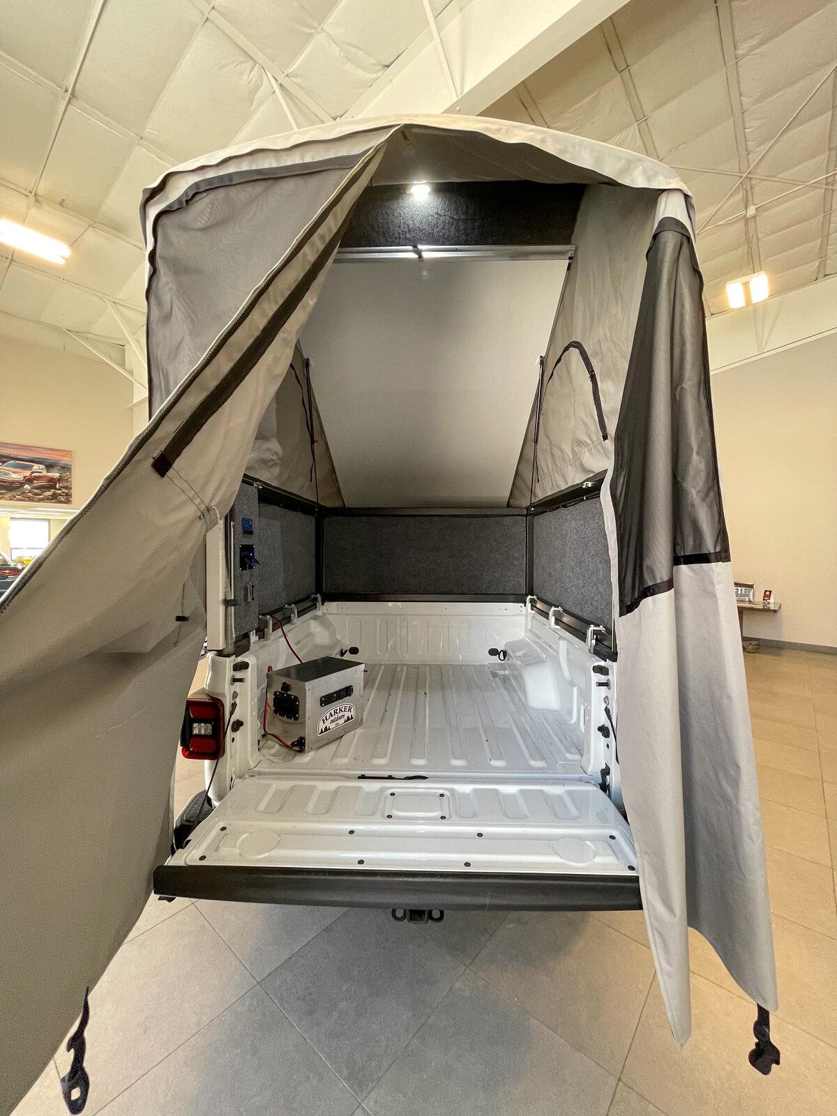 Jeep Gladiator Interior Photos - Expedition Driven Camper IMG_1387