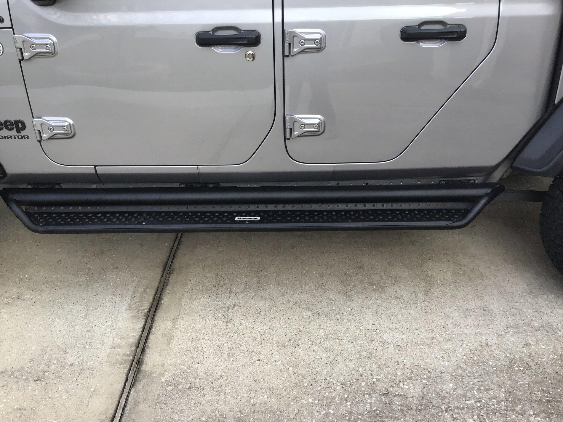 Jeep Gladiator Quick question about Go Rhino D1 side steps 8FA593BA-0D85-405E-9DDC-0ACFD1B8B1CC