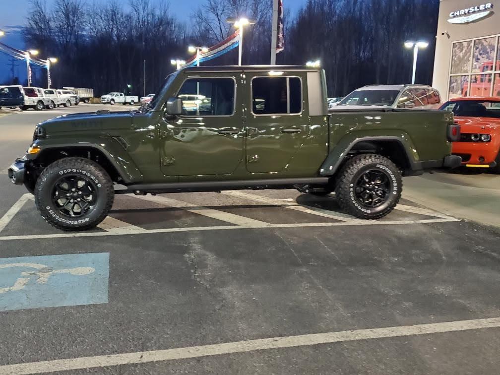 Jeep Gladiator 2021 Sarge Green Willys Build Resized_20210308_184804