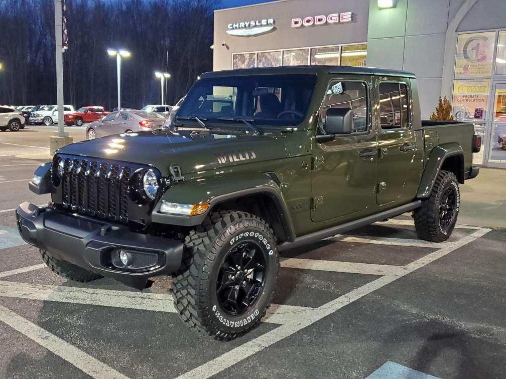 Jeep Gladiator 2021 Sarge Green Willys Build Resized_20210308_184813