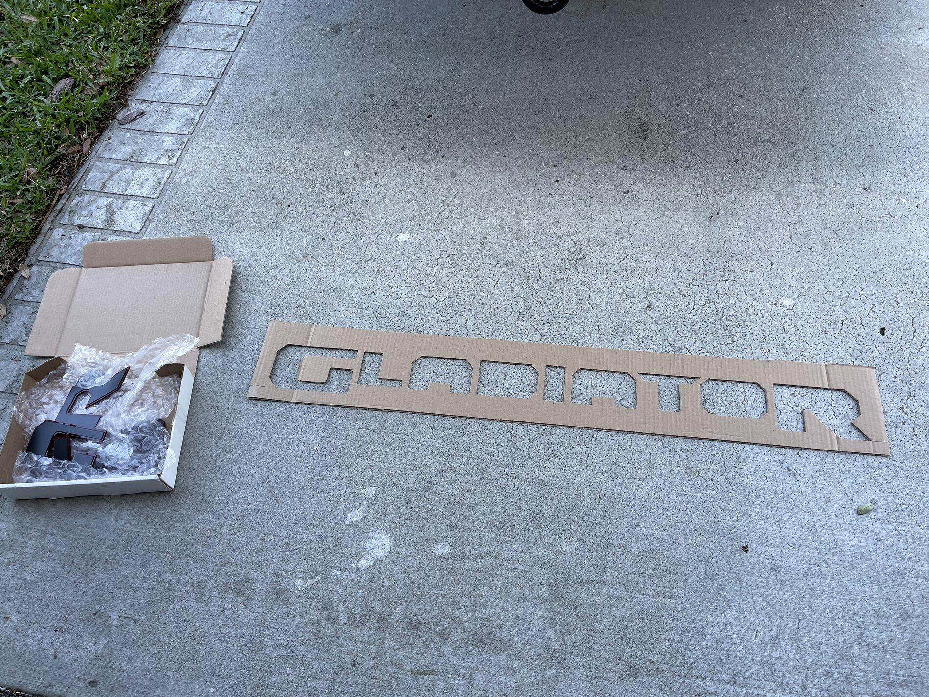 Jeep Gladiator The last Gladiator Tailgate Badge You Will Ever Need! E33624A7-AE4B-495F-A7ED-B21D67CD93C2