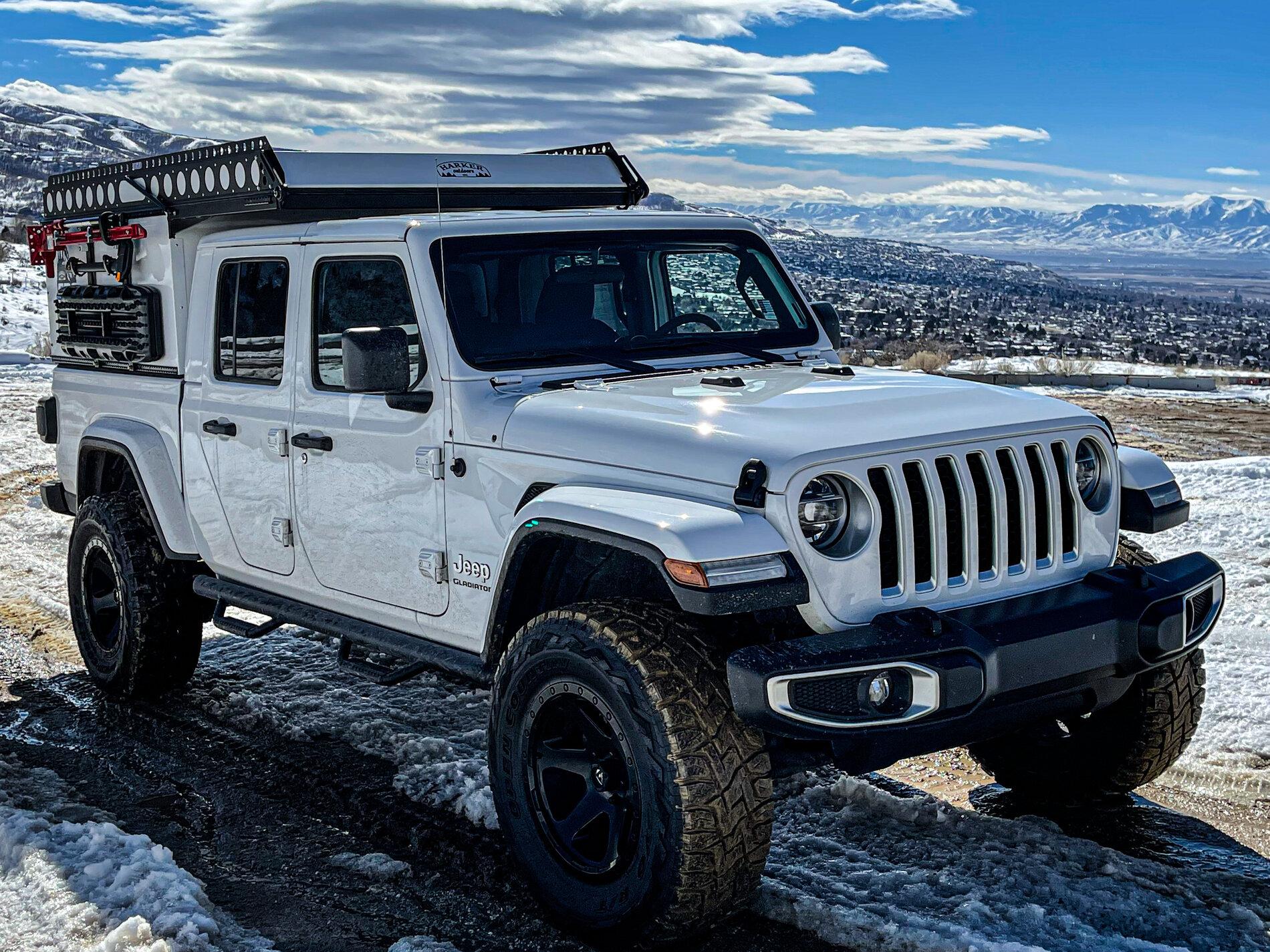 Jeep Gladiator Hi, We're Harker Outdoors! We build Expedition Driven Campers for Jeep Gladiator. IMG_0928