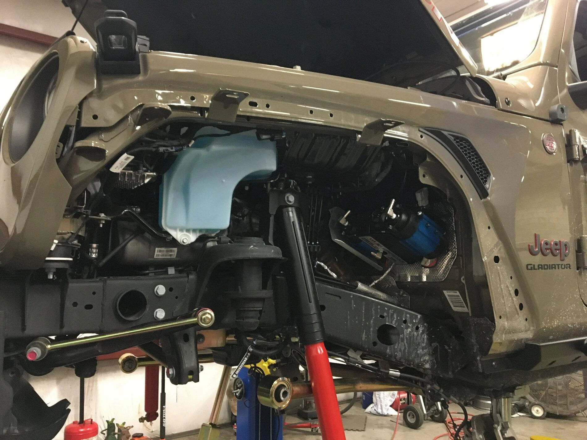 Jeep Gladiator Gator Green Rocklander Build IMG_3429