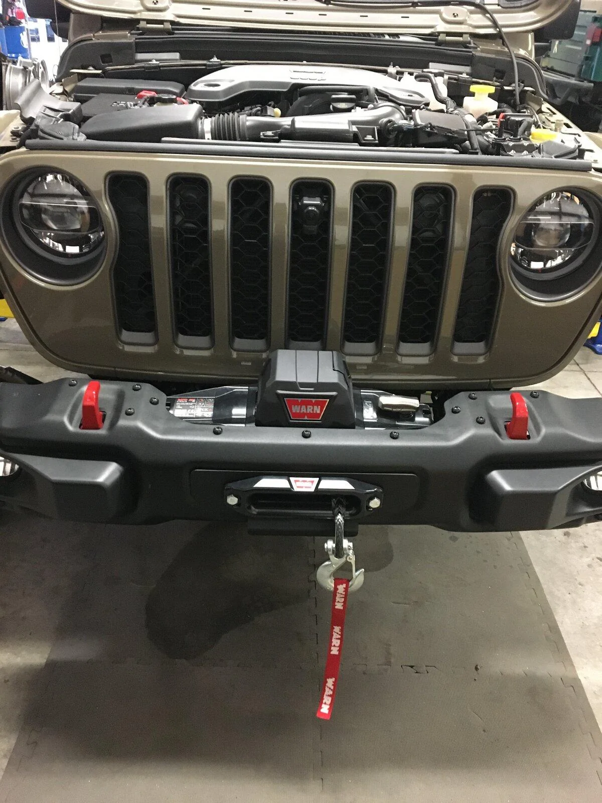 Jeep Gladiator Gator Green Rocklander Build IMG_3398