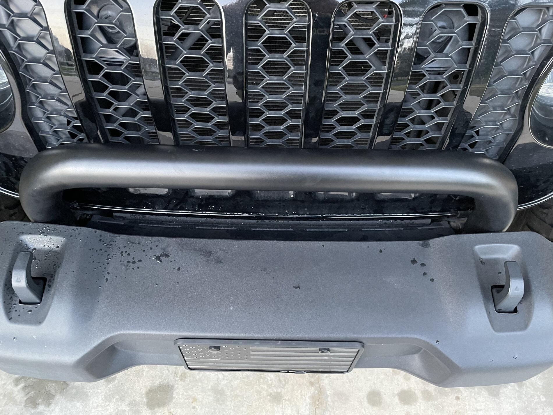 Jeep Gladiator Bull Bar on Sport bumper! 29911834-4D30-48E0-A514-2DCFA2580111