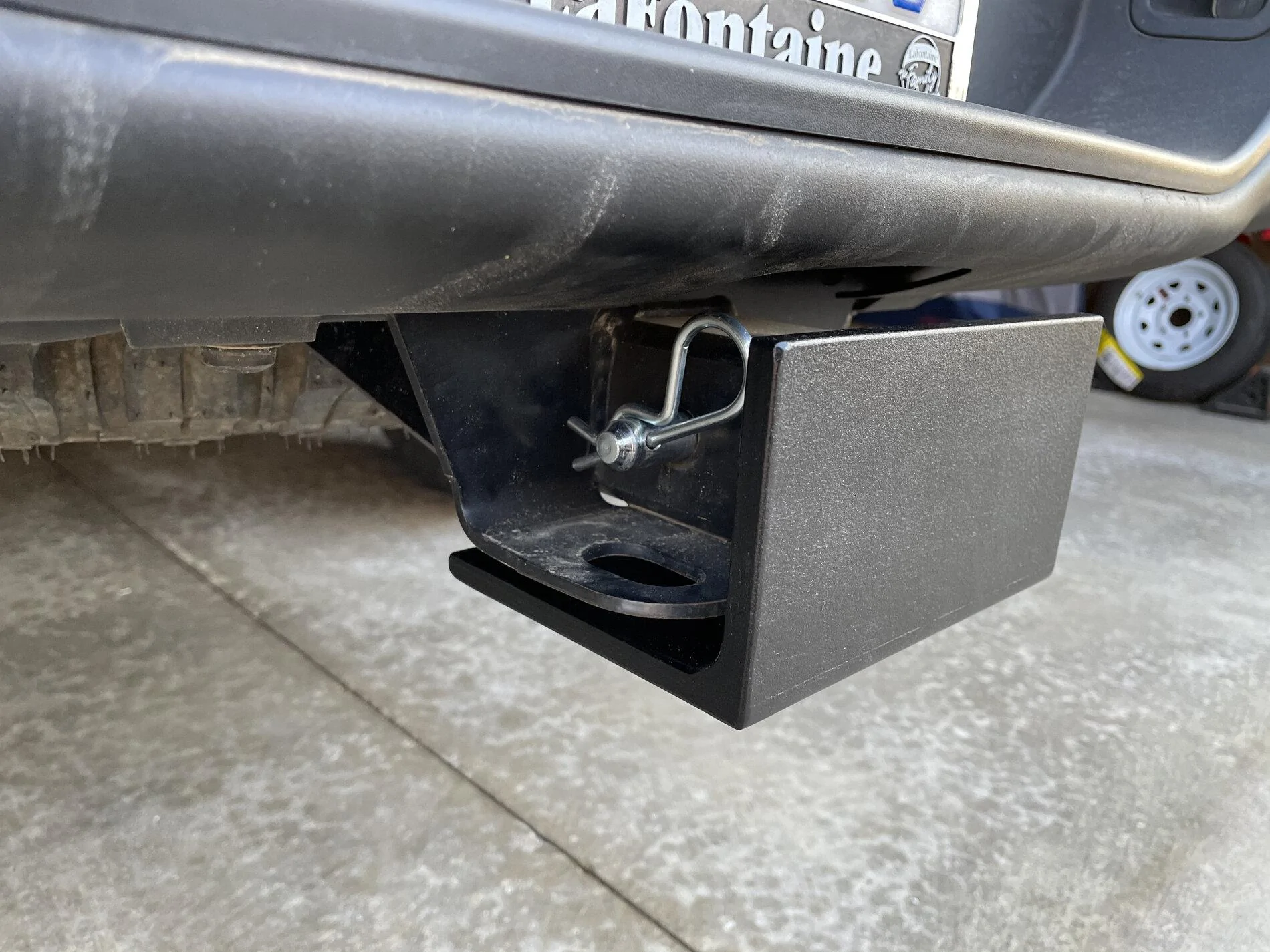 Jeep Gladiator Receiver Hitch Skid IMG_1603