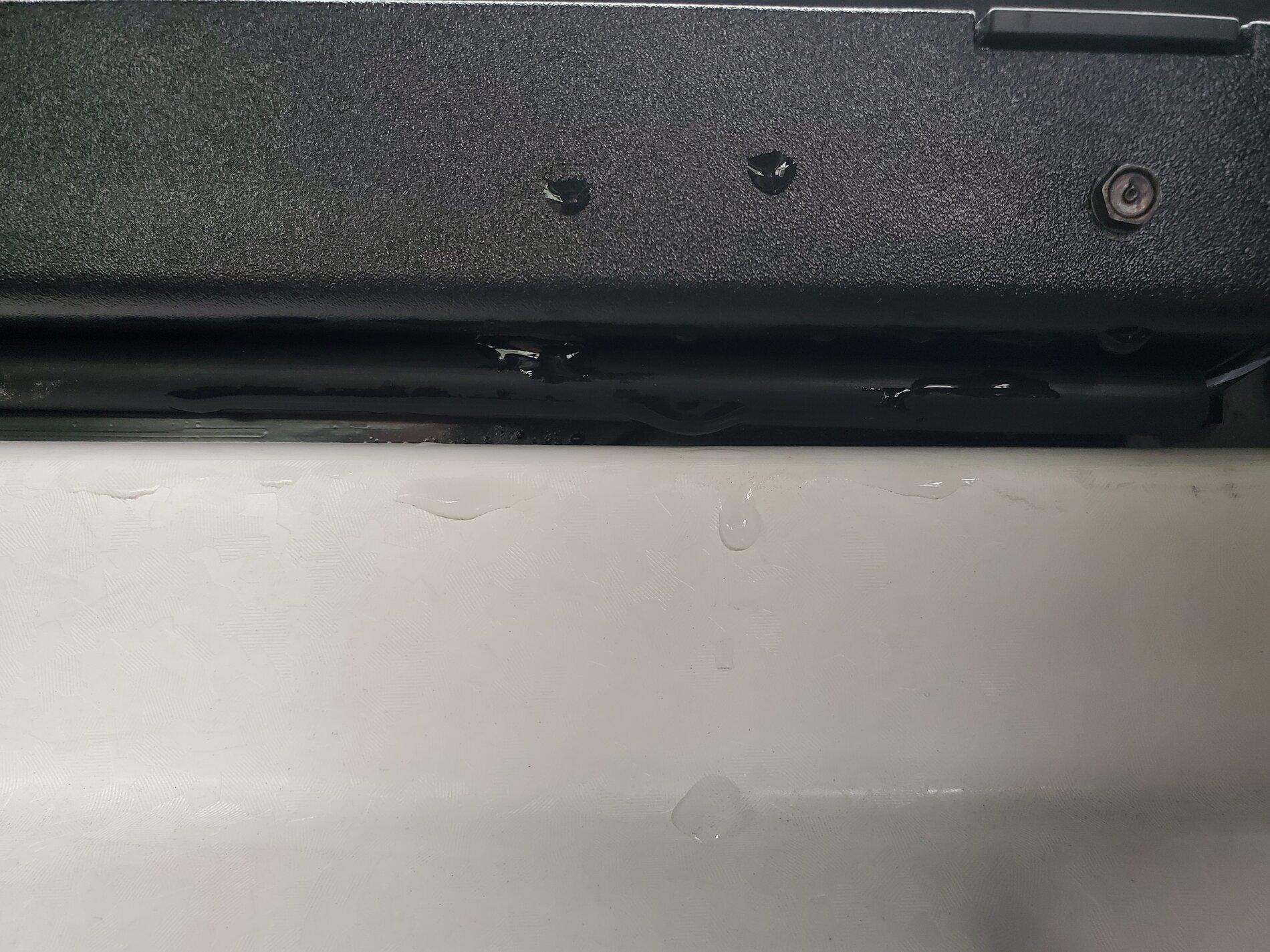 Jeep Gladiator Roof leak in back 20210315_113238