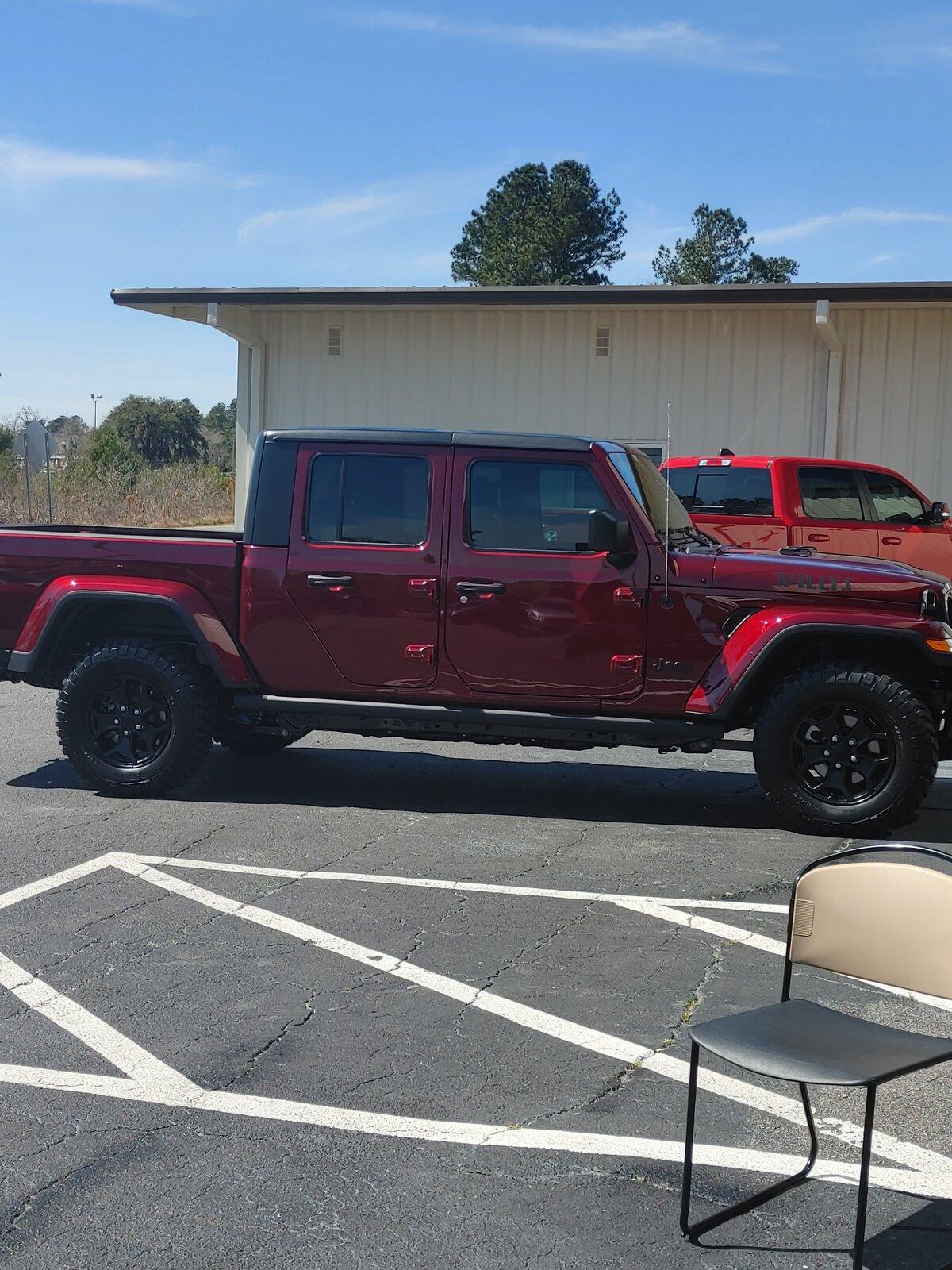 Jeep Gladiator South Carolina JTs jee