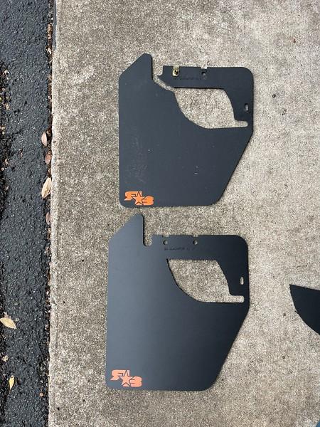 Jeep Gladiator RokBlockz Rubicon mud flaps with MOPAR Performance Rock Rails... i-sqRGXmg-L