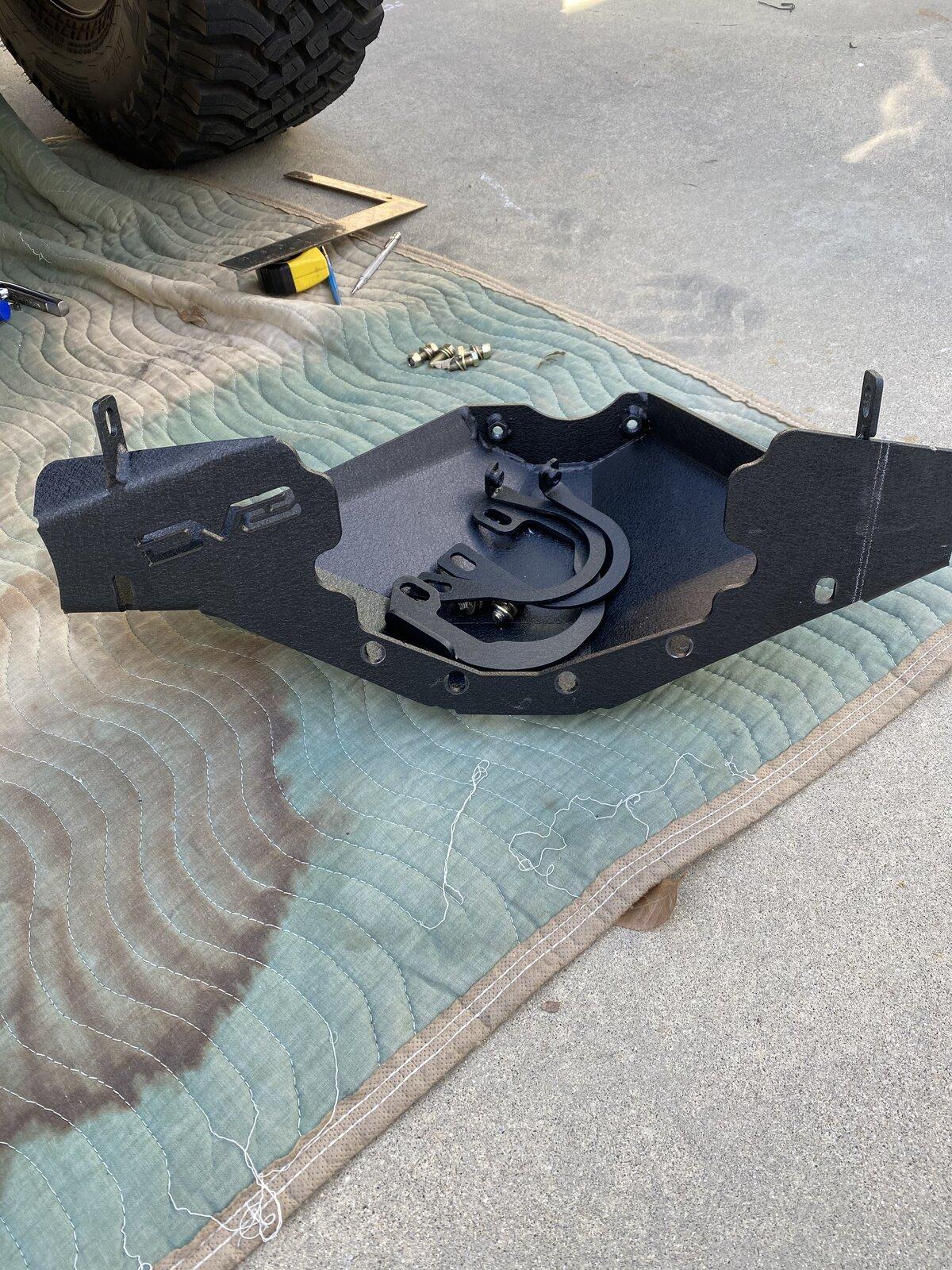 Jeep Gladiator Front diff skid plate-sold it to myself 81BD7D6A-7C61-4F46-A086-FB6221B341BA