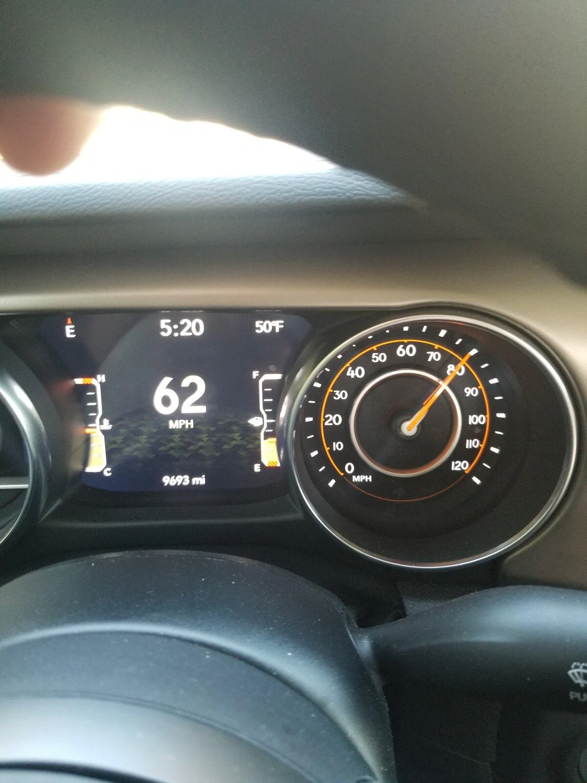 Jeep Gladiator Speedometer issue 20210319_172026