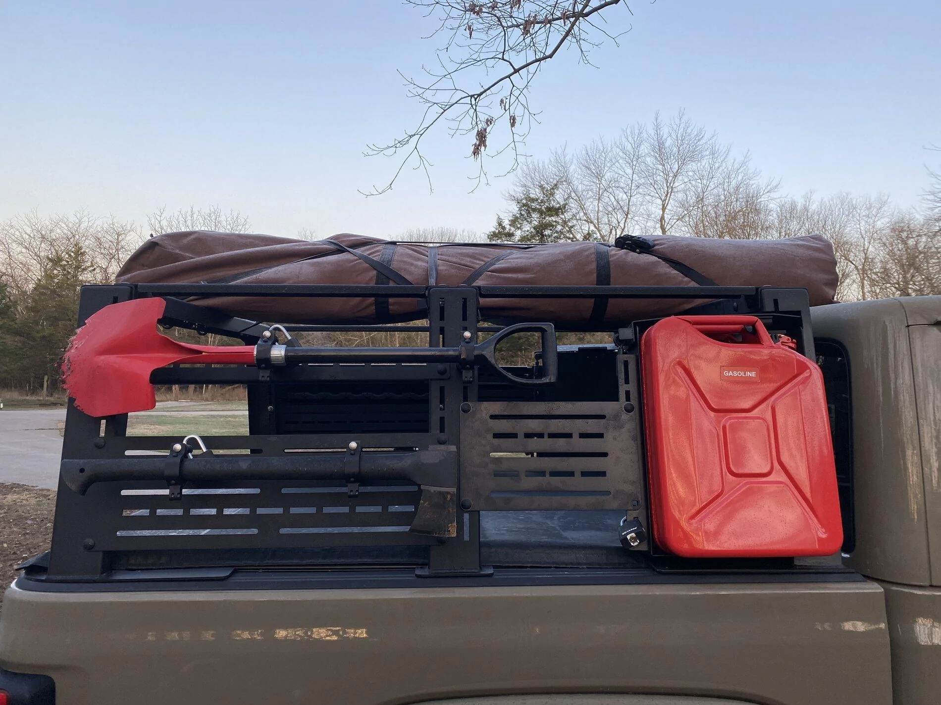 Jeep Gladiator Modified Rebel Off Road XPLOR rack. 6873D9D4-7FE1-4FAC-A3D4-8BCF92305271