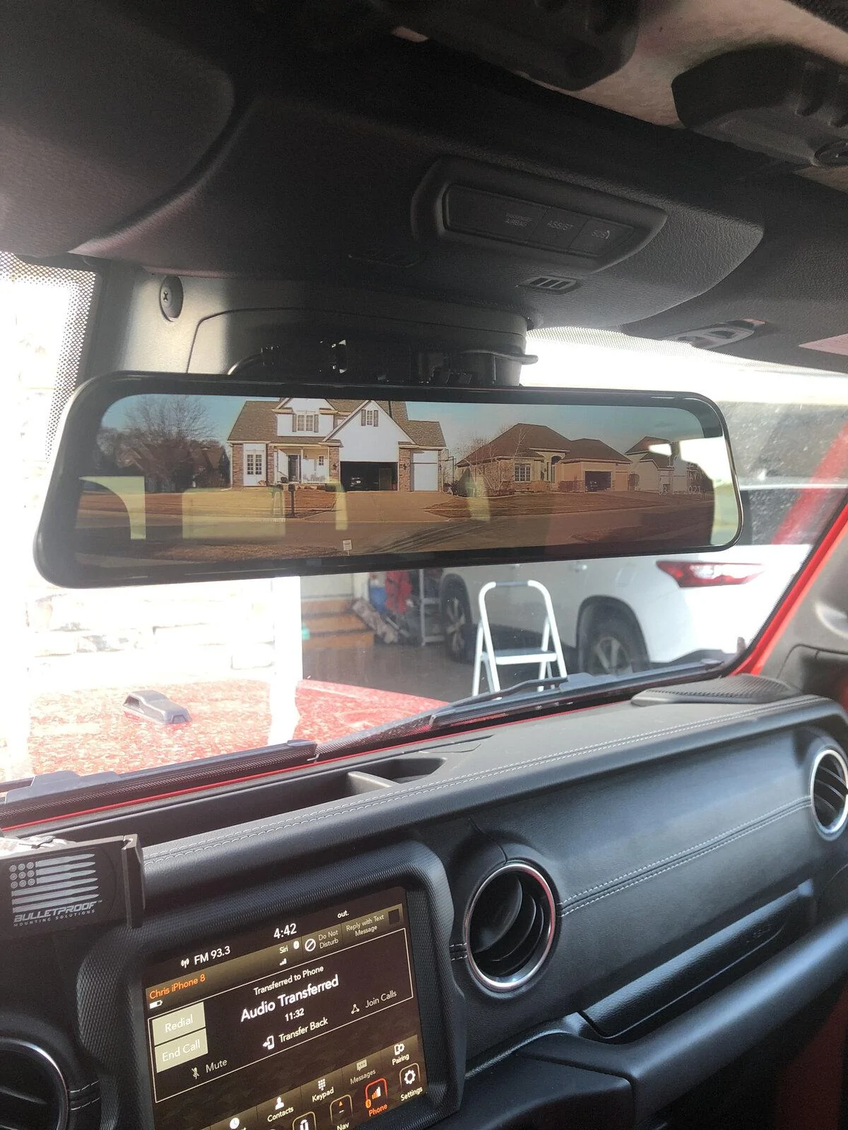 Jeep Gladiator School me on rearview mirror dash cams IMG_6051
