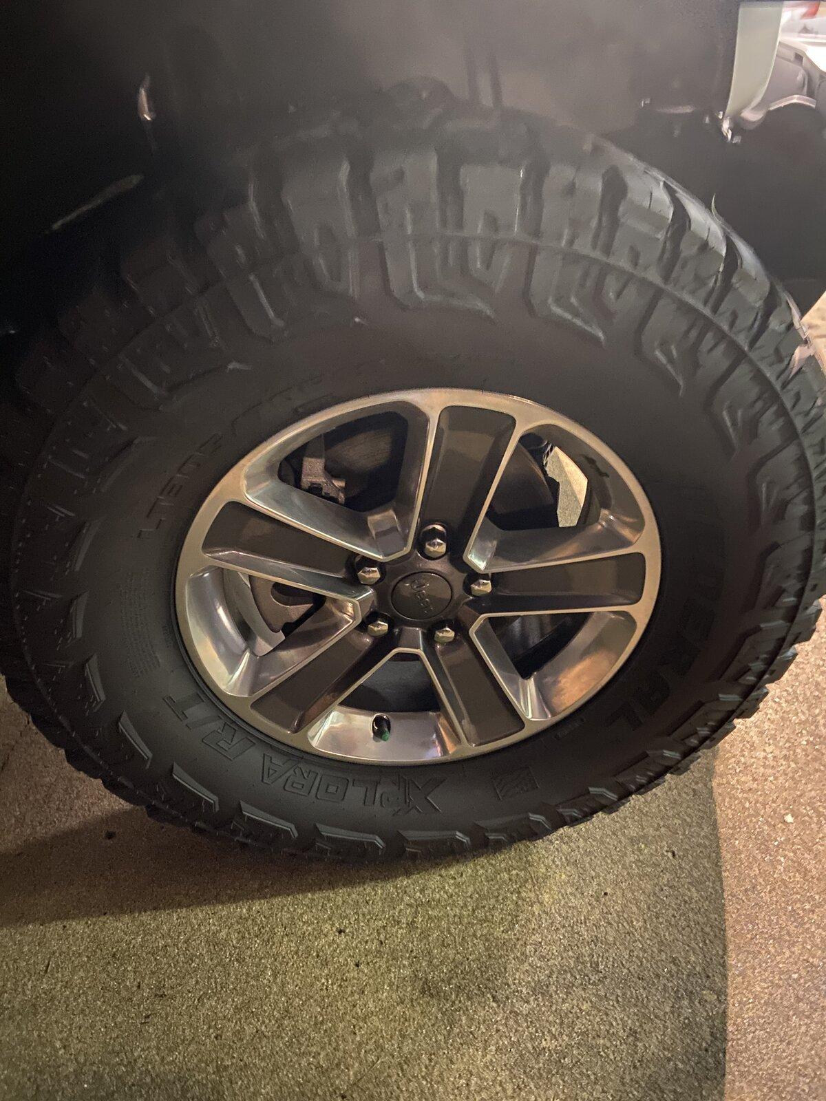 Jeep Gladiator Jeep Gladiator JT or Wrangler JL JK 18" Wheels & 35" Federal Xplora R/T Tires File_000