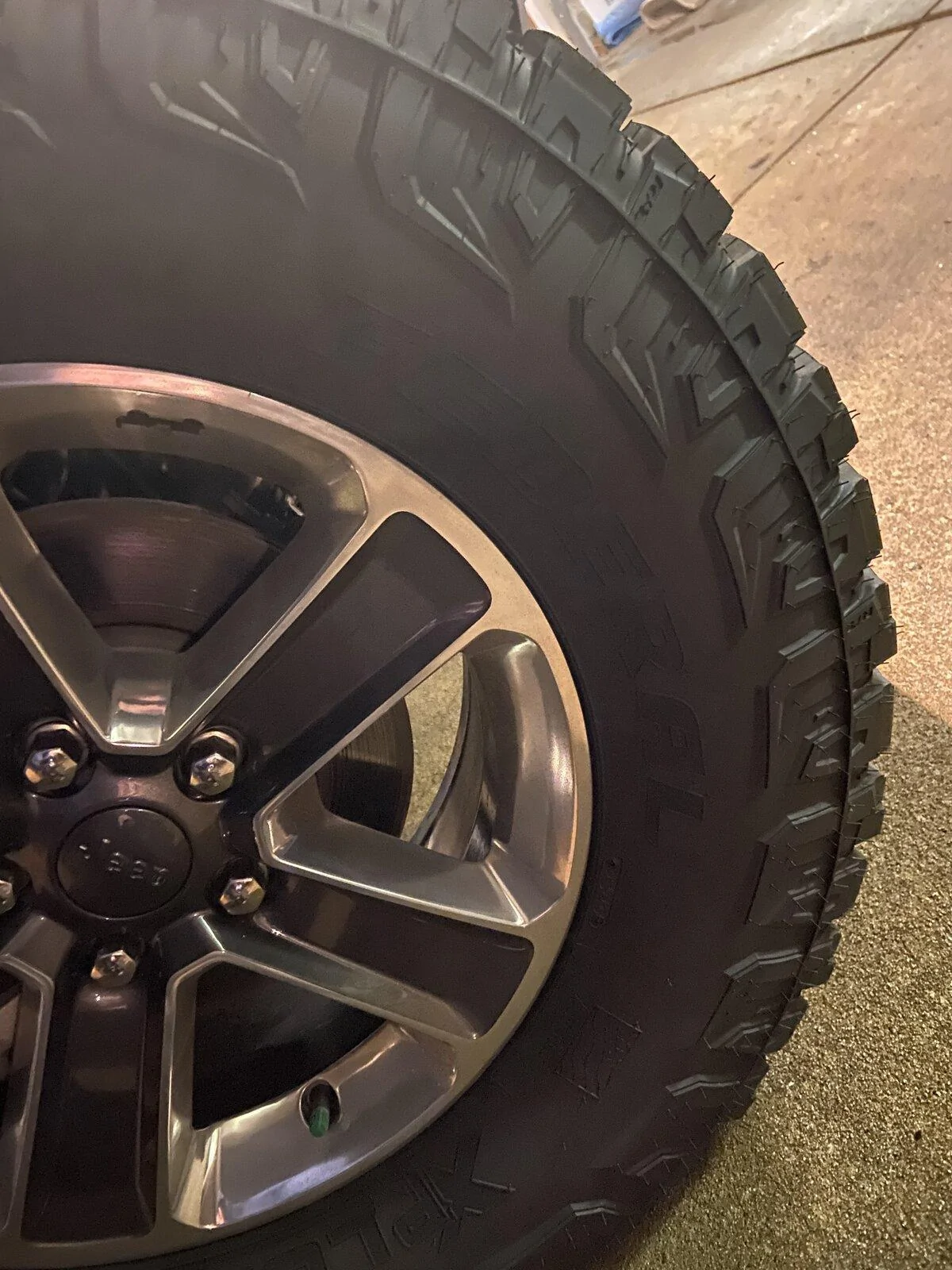 Jeep Gladiator Jeep Gladiator JT or Wrangler JL JK 18" Wheels & 35" Federal Xplora R/T Tires File_002