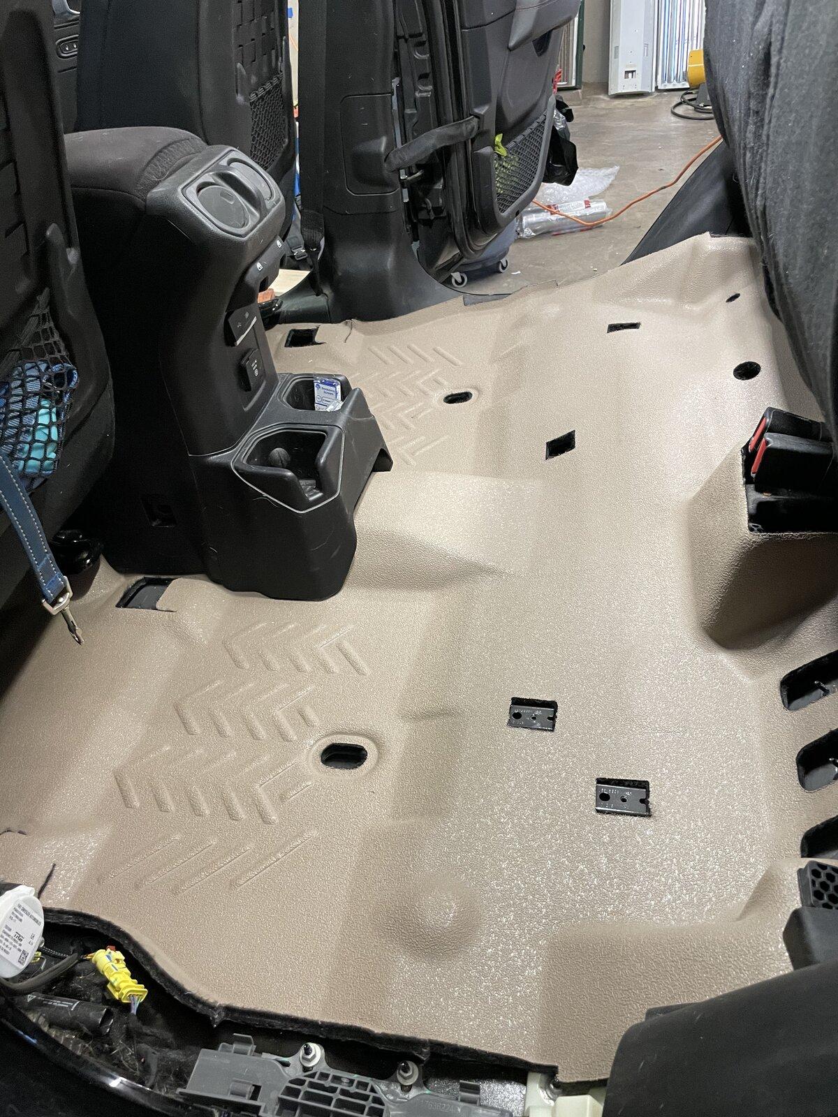 Jeep Gladiator Armorlite all weather floor replacement BC2C0F3D-2014-4AB6-A7CB-83680F7B7872