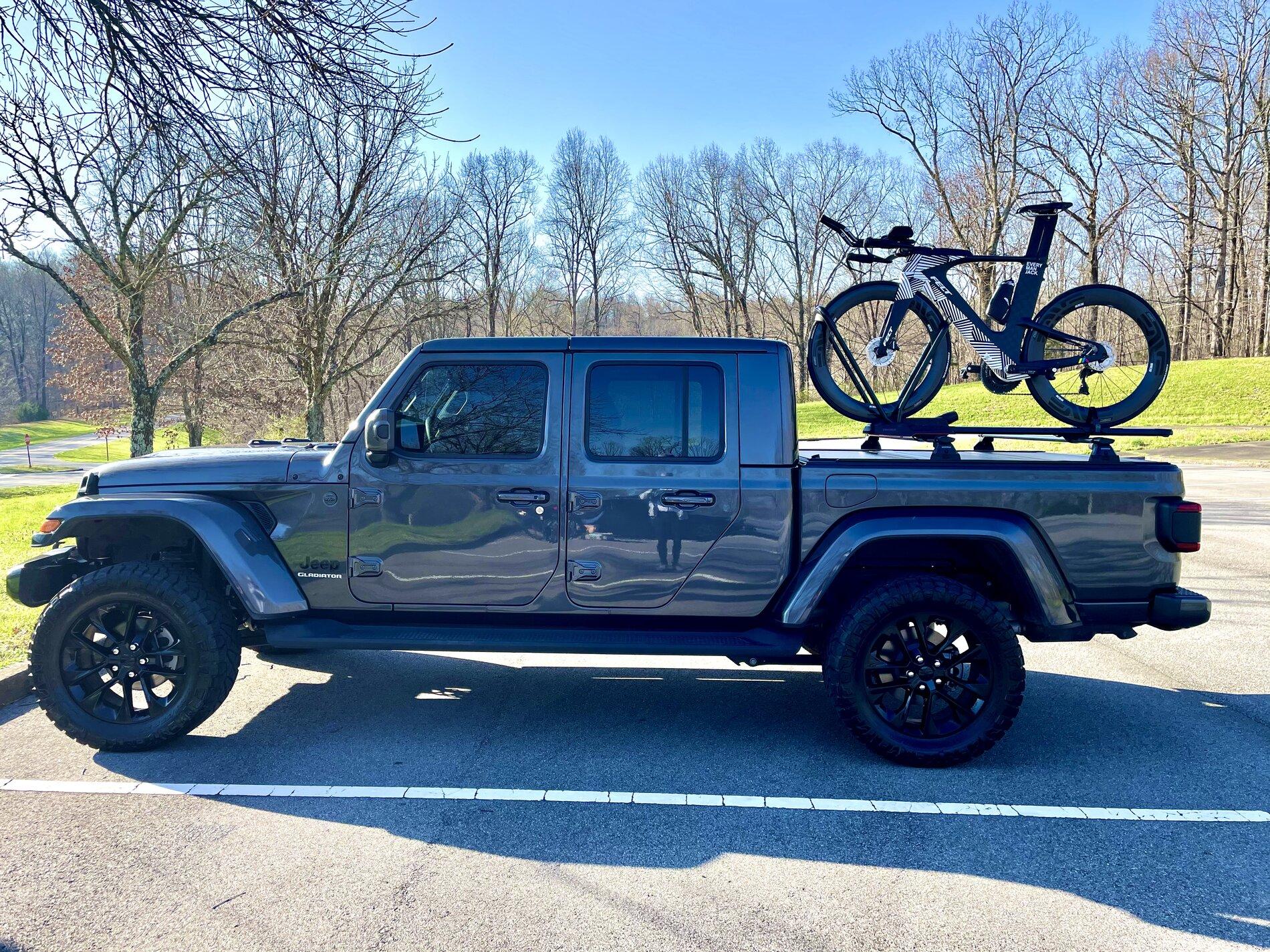Jeep Gladiator Mountain Bikes - How are you guys carrying them?? A2281BDE-A3AA-430A-B8FA-90D00C23C0B0