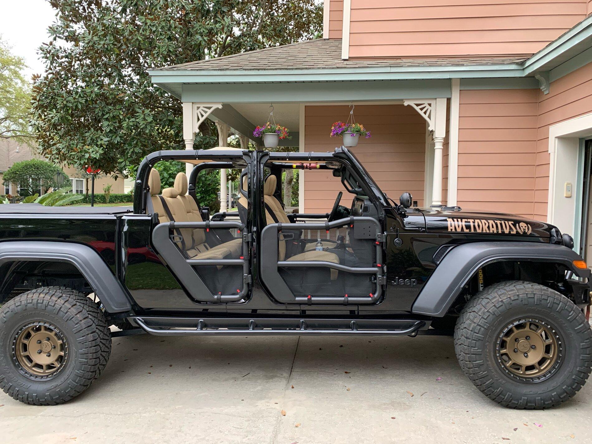 Jeep Gladiator Tube Doors IMG_9412