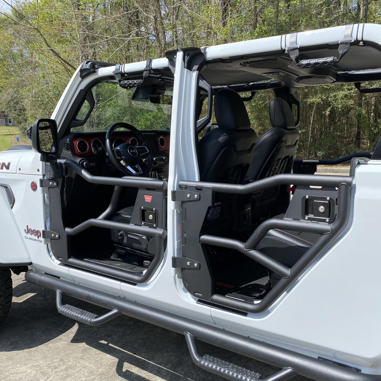 Jeep Gladiator Tube Doors IMG_2765