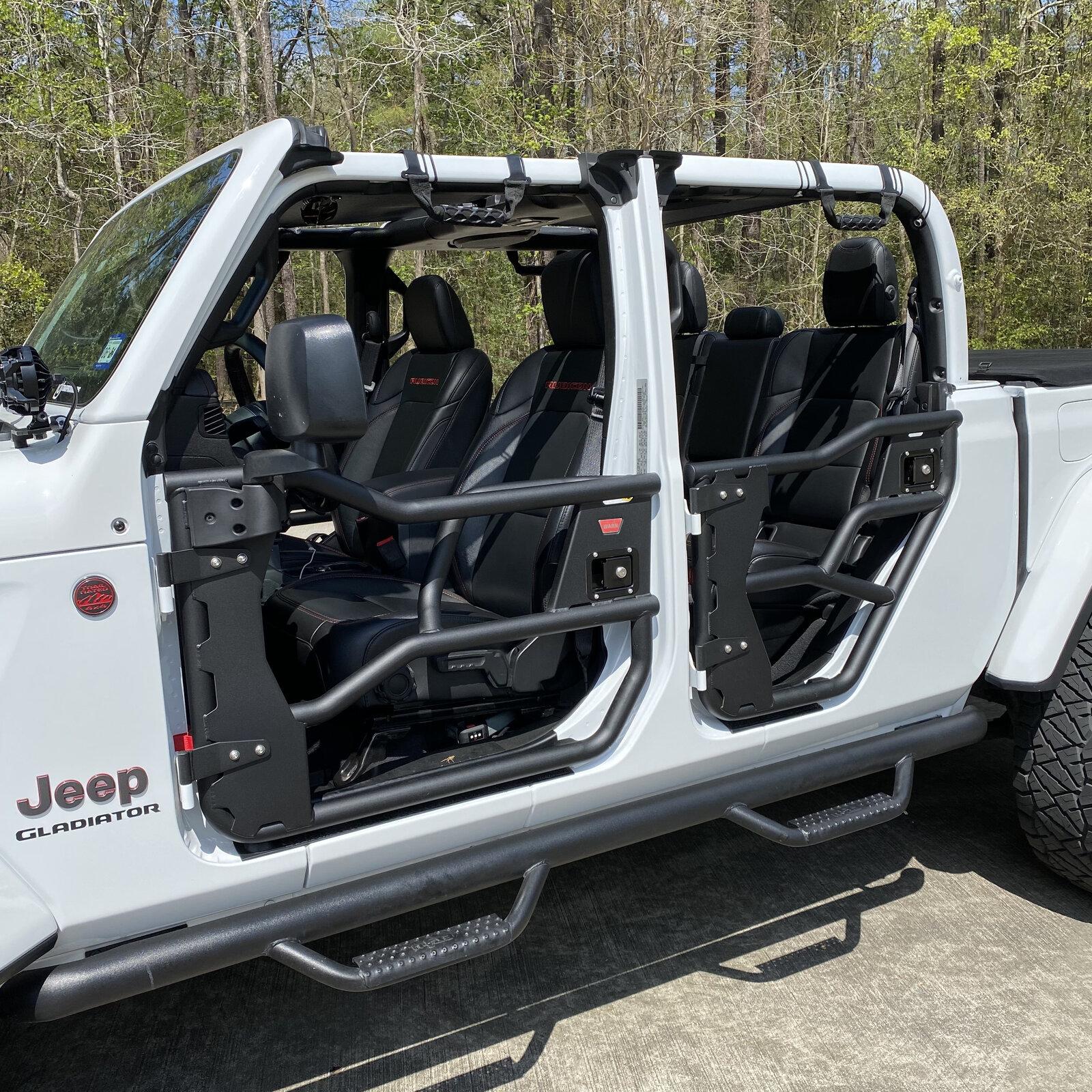 Jeep Gladiator Tube Doors IMG_2766