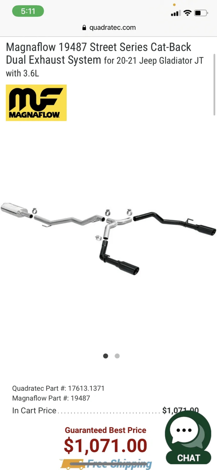 Jeep Gladiator Magnaflow Exhaust - Project BECEFF22-CF57-49F5-AEF4-16B0D55EFC5D